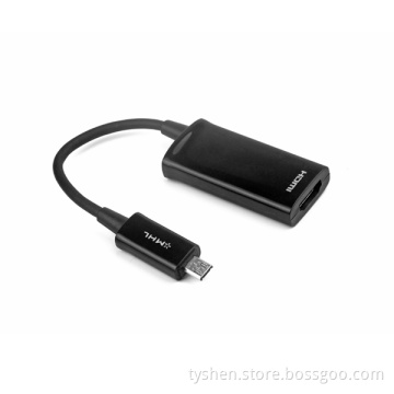 Mhl Adapter with Micro 11 Pin, for Sumsung S3/S4/S5/Note 2/Note 3/Note 4/Note 5 etc
